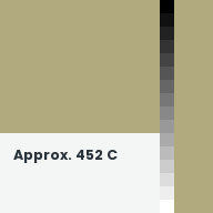 Color chip: Approx. 452 C