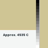 Color chip: Approx. 4535 C