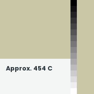 Color chip: Approx. 454 C