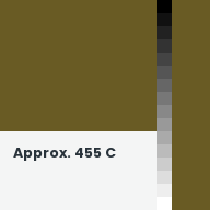 Color chip: Approx. 455 C