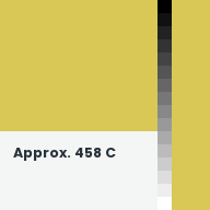 Color chip: Approx. 458 C