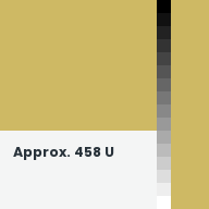 Color chip: Approx. 458 U
