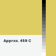 Color chip: Approx. 459 C