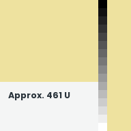 Color chip: Approx. 461 U