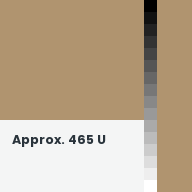 Color chip: Approx. 465 U