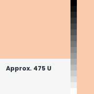 Color chip: Approx. 475 U