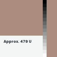Color chip: Approx. 479 U