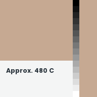 Color chip: Approx. 480 C