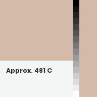 Color chip: Approx. 481 C