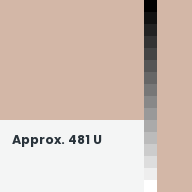 Color chip: Approx. 481 U