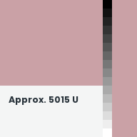 Color chip: Approx. 5015 U