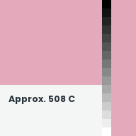 Color chip: Approx. 508 C