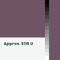 Color chip: Approx. 5115 U