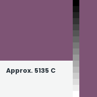 Color chip: Approx. 5135 C