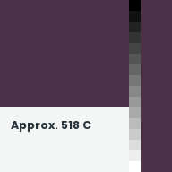 Color chip: Approx. 518 C