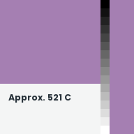 Color chip: Approx. 521 C