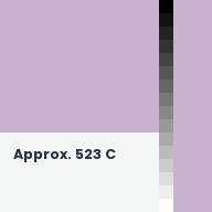 Color chip: Approx. 523 C