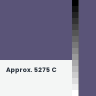 Color chip: Approx. 5275 C