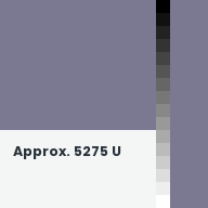 Color chip: Approx. 5275 U