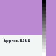 Color chip: Approx. 528 U