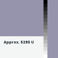 Color chip: Approx. 5285 U