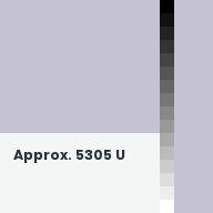 Color chip: Approx. 5305 U