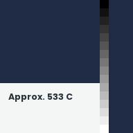 Color chip: Approx. 533 C