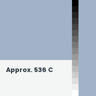 Color chip: Approx. 536 C