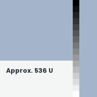 Color chip: Approx. 536 U