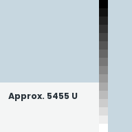 Color chip: Approx. 5455 U