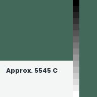 Color chip: Approx. 5545 C