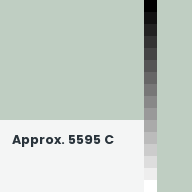 Color chip: Approx. 5595 C