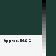 Color chip: Approx. 560 C