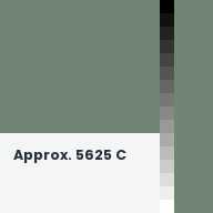 Color chip: Approx. 5625 C