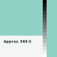 Color chip: Approx. 565 U