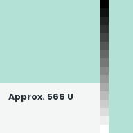 Color chip: Approx. 566 U