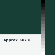 Color chip: Approx. 567 C