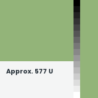 Color chip: Approx. 577 U