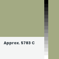 Color chip: Approx. 5783 C