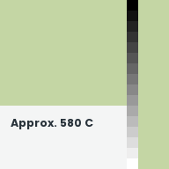 Color chip: Approx. 580 C