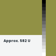 Color chip: Approx. 582 U