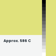 Color chip: Approx. 586 C