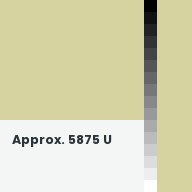 Color chip: Approx. 5875 U