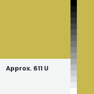 Color chip: Approx. 611 U
