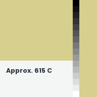 Color chip: Approx. 615 C