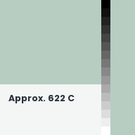 Color chip: Approx. 622 C