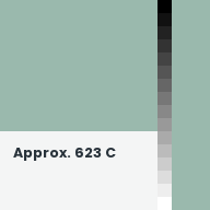 Color chip: Approx. 623 C
