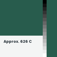 Color chip: Approx. 626 C