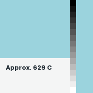 Color chip: Approx. 629 C