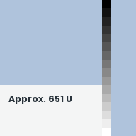 Color chip: Approx. 651 U